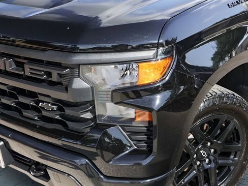Used 2024 Chevrolet Silverado 1500 Custom w/ Turbomax Blackout Package AWD/4WD image 3