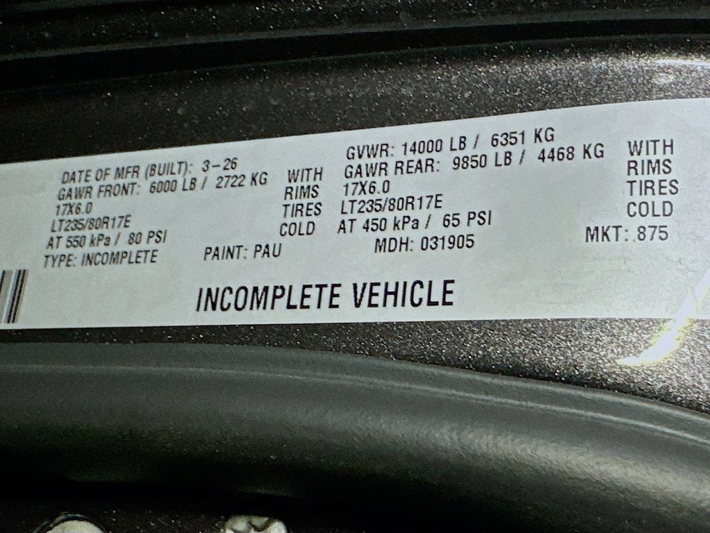 New 2026 RAM 3500 Tradesman w/ Chrome Appearance Group A AWD/4WD image 16