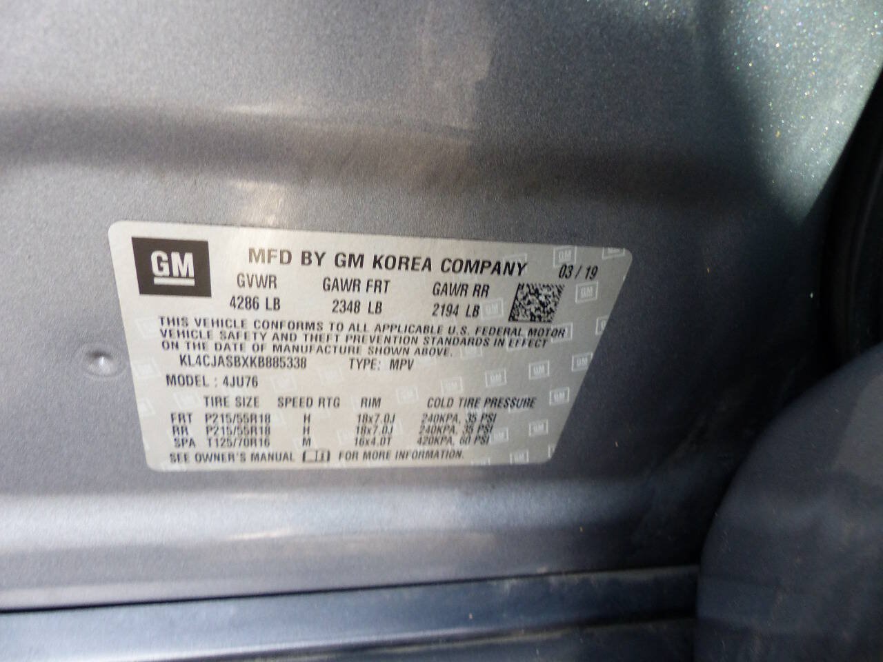 Used 2019 Buick Encore Preferred w/ Safety Package FWD image 15
