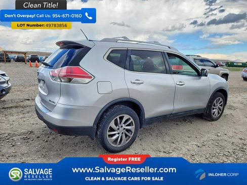 Used 2015 Nissan Rogue SL w/ SL Premium Package image 4