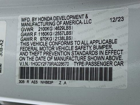 Used 2024 Honda Accord Sport image 12