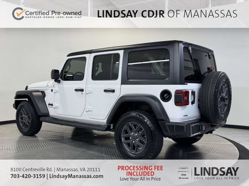 Certified 2024 Jeep Wrangler Unlimited Sport AWD/4WD image 7