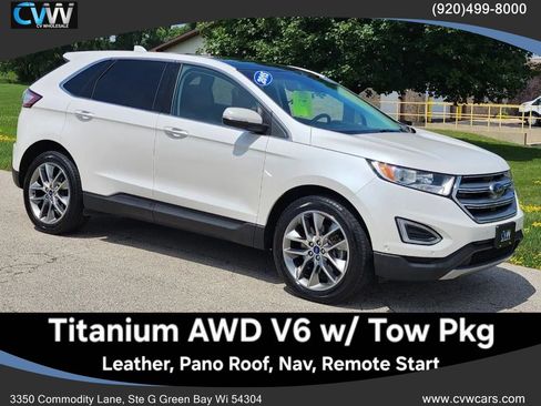 Used 2015 Ford Edge Titanium w/ Equipment Group 302A AWD/4WD image 1