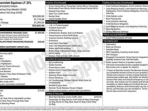 Used 2023 Chevrolet Equinox LT w/ Driver Convenience Package image 53