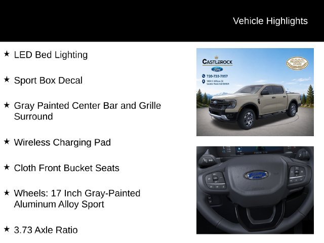 New 2026 Ford Ranger XLT w/ Convenience Package AWD/4WD image 14