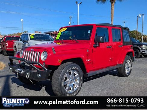 Used 2017 Jeep Wrangler Unlimited Sahara w/ Max Tow Package image 8