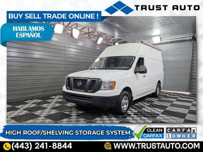 Used 2017 Nissan NV 2500 SV w/ Back Door Glass Package