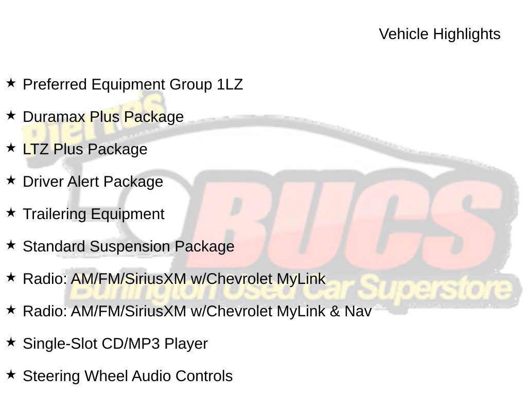 Used 2015 Chevrolet Silverado 3500 LTZ w/ Duramax Plus Package AWD/4WD image 5