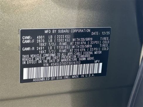 New 2026 Subaru Forester Touring image 21