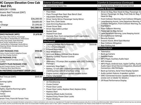 Used 2024 GMC Canyon Elevation w/ Convenience Package RWD image 12