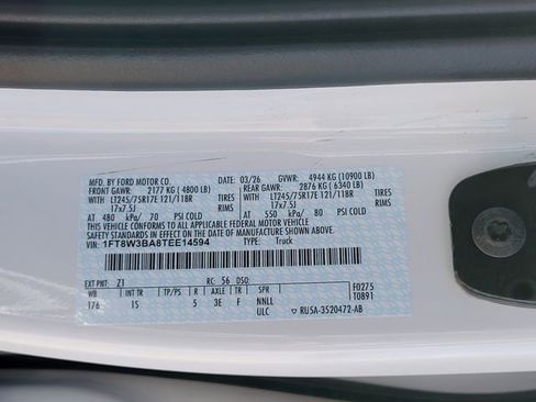 New 2026 Ford F350 XL AWD/4WD image 13