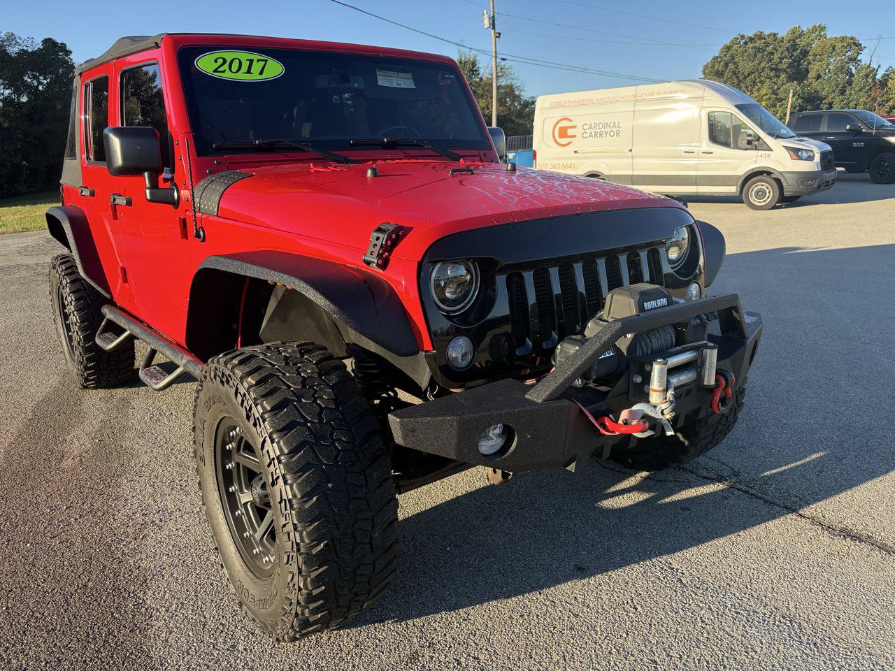Used 2017 Jeep Wrangler Unlimited Sahara w/ Trailer Tow Group AWD/4WD image 1