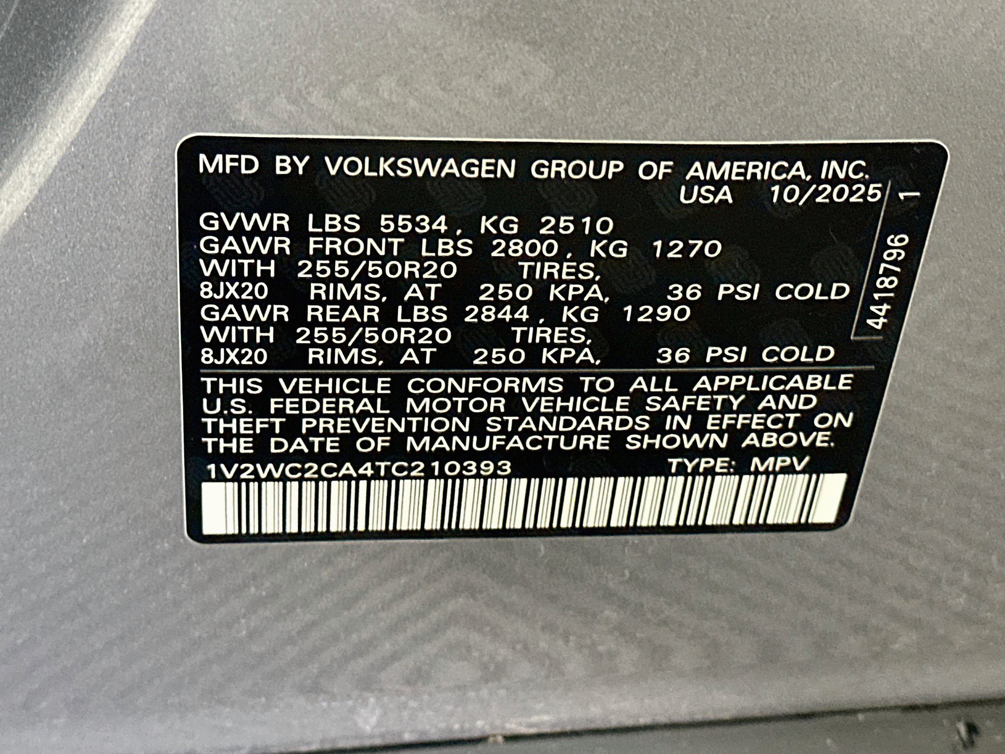 Used 2026 Volkswagen Atlas Cross Sport SE FWD image 12