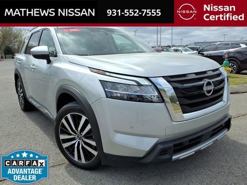 Certified 2024 Nissan Pathfinder Platinum w/ Cargo Package AWD/4WD image 1
