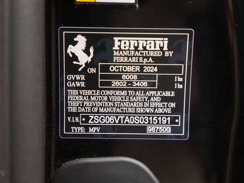 Certified 2025 Ferrari Purosangue image 70