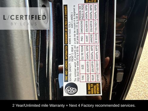 Used 2025 Lexus IS 350 F Sport w/ Accessory Package RWD image 31