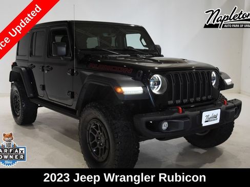Used 2023 Jeep Wrangler Unlimited Rubicon w/ Xtreme 35 Tire Package AWD/4WD image 1