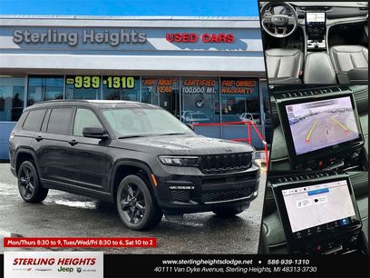 Certified 2023 Jeep Grand Cherokee L Limited w/ Black Appearance Package