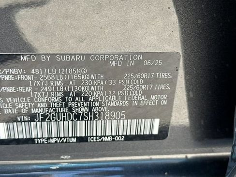 Used 2025 Subaru Crosstrek 2.0i Premium AWD/4WD image 32