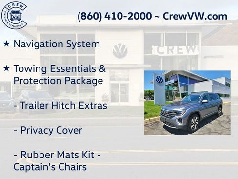 Used 2024 Volkswagen Atlas SEL AWD/4WD image 6