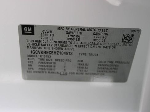 Used 2017 Chevrolet Silverado 1500 LT w/ All Star Edition image 14