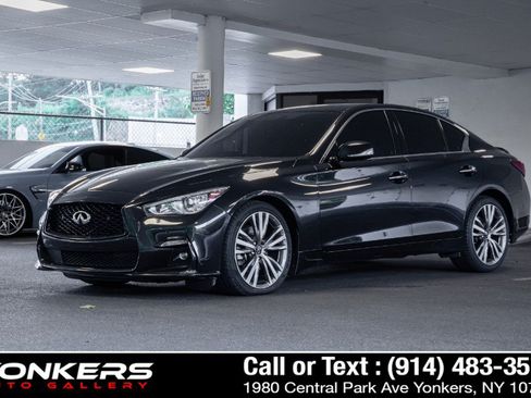 Used 2021 INFINITI Q50 Sensory w/ Cargo Package AWD/4WD image 1