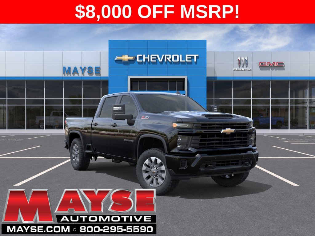 New 2026 Chevrolet Silverado 2500 Custom w/ Custom Value Package AWD/4WD image 1