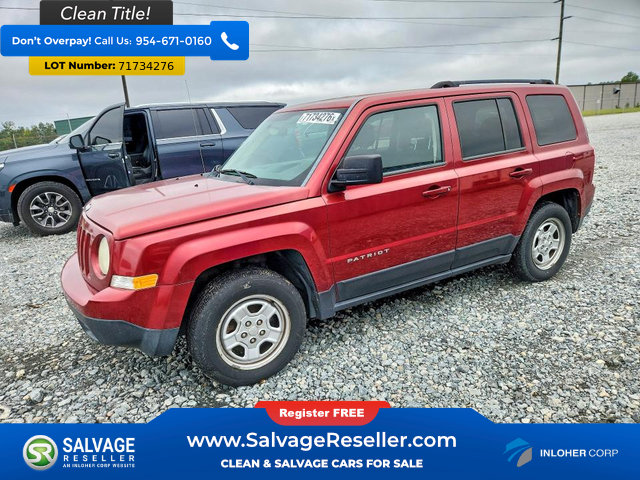 Used 2015 Jeep Patriot Sport w/ Power Value Group FWD image 1
