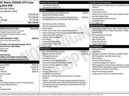 Used 2022 GMC Sierra 2500 AT4 w/ AT4 Preferred Package AWD/4WD image 46
