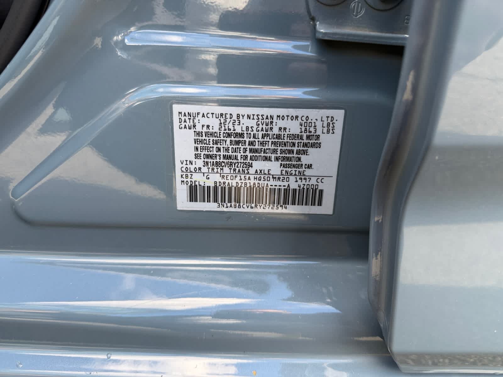 Used 2024 Nissan Sentra SV FWD image 23