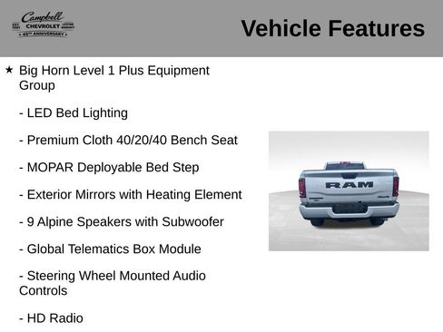 Used 2026 RAM 2500 Big Horn AWD/4WD image 21