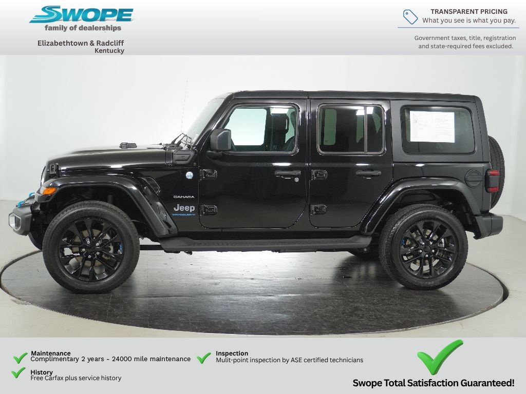 Used 2023 Jeep Wrangler Unlimited Sahara w/ Cold Weather Group AWD/4WD image 7