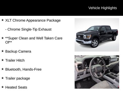 Certified 2021 Ford F150 XLT w/ Equipment Group 302A High image 26