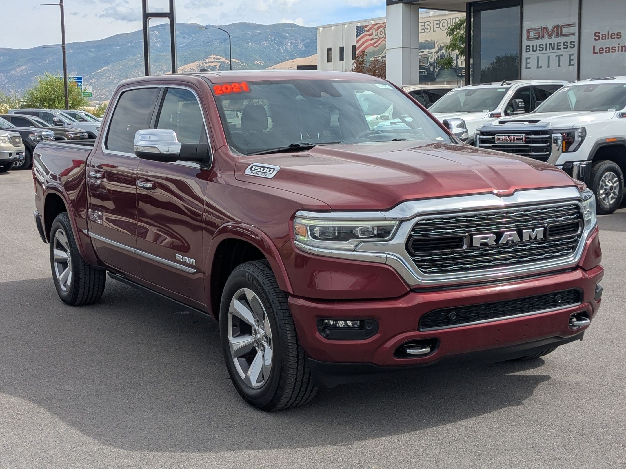 Used 2021 RAM 1500 Limited AWD/4WD image 8