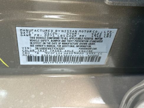 New 2026 Nissan Sentra SL FWD image 22