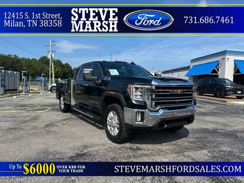 Used 2022 GMC Sierra 3500 SLT w/ SLT Preferred Package AWD/4WD image 1