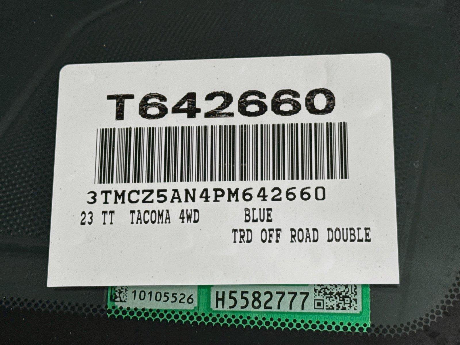 Certified 2023 Toyota Tacoma TRD Off-Road AWD/4WD image 42