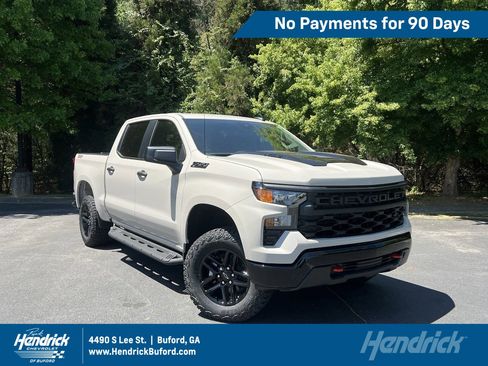 New 2026 Chevrolet Silverado 1500 Custom Trail Boss w/ LPO, Dark Essentials Package AWD/4WD image 1