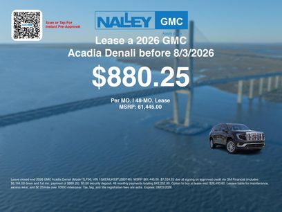 New 2026 GMC Acadia Denali w/ Super Cruise Package