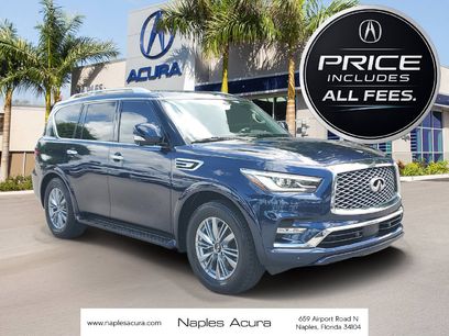 Used 2021 INFINITI QX80 Luxe w/ All-Season Package