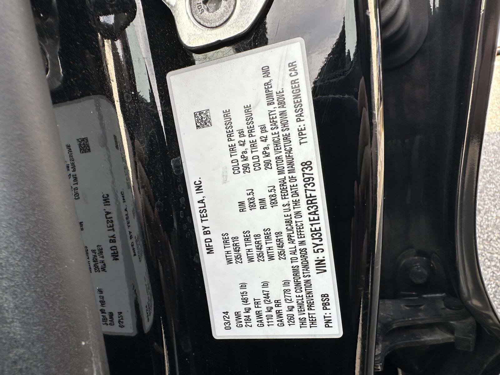 Used 2024 Tesla Model 3 Standard Range RWD image 17