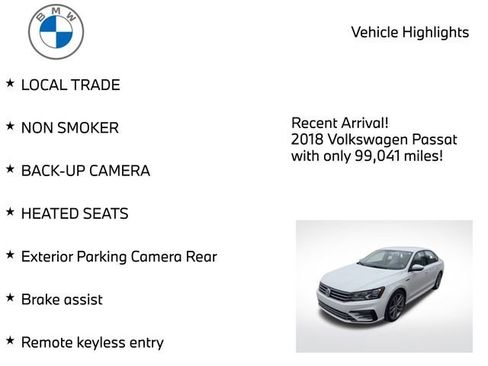 Used 2018 Volkswagen Passat 2.0T R-Line image 3