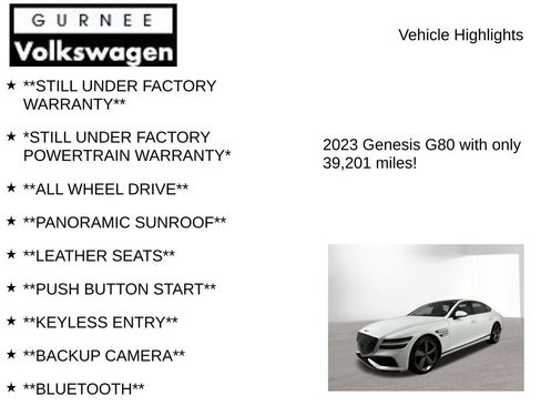 Used 2023 Genesis G80 3.5T Sport image 7