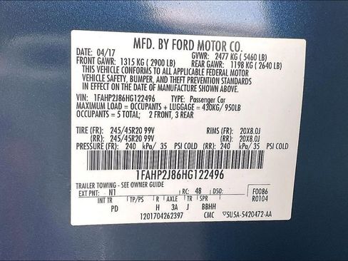 Used 2017 Ford Taurus Limited image 31