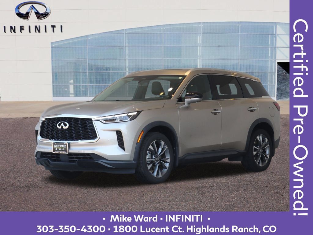 Certified 2023 INFINITI QX60 Luxe w/ Cargo Package AWD/4WD image 1