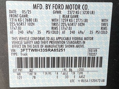 New 2025 Ford Maverick XLT w/ XLT Luxury Package image 61