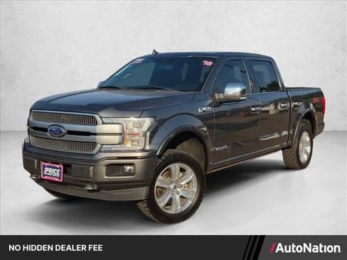 Certified 2018 Ford F150 Platinum w/ Equipment Group 701A Luxury AWD/4WD image 1