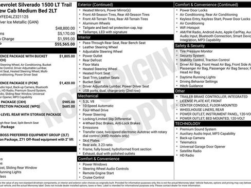 Used 2020 Chevrolet Silverado 1500 LT Trail Boss AWD/4WD image 3