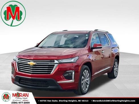Certified 2023 Chevrolet Traverse Premier w/ LPO, Floor Liner Package AWD/4WD image 1