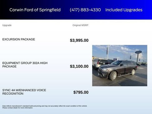 Used 2024 Ford Expedition Limited w/ Excursion Package AWD/4WD image 6